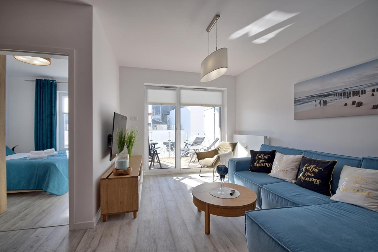 Apartament Nadmorskie Tarasy Spa Deluxe Kołobrzeg Exterior foto